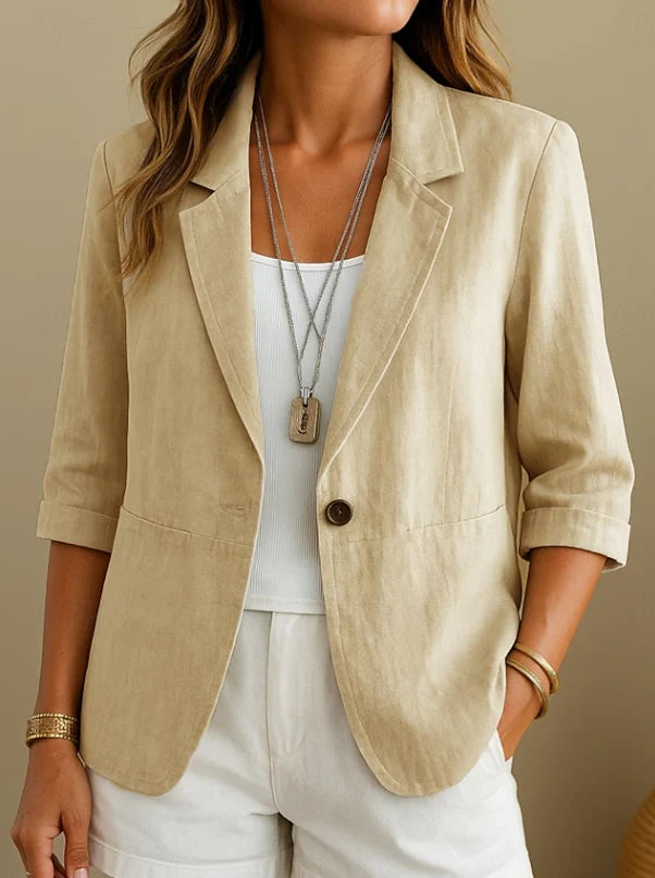 Simran | Women's Three-Quarter Sleeve Blazer