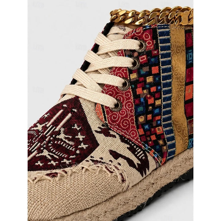 Sonya | Women's Boho High-Top Sneakers