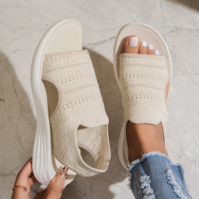 Leona - Comfort Platform Sandals