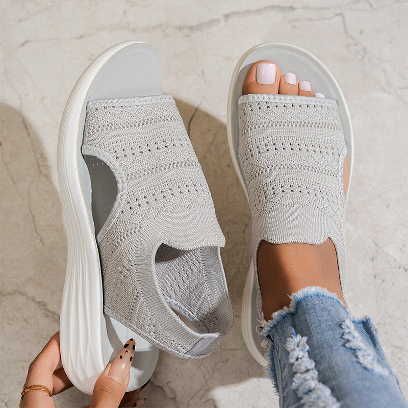 Leona - Comfort Platform Sandals