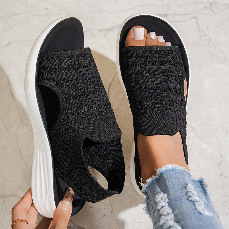 Leona - Comfort Platform Sandals