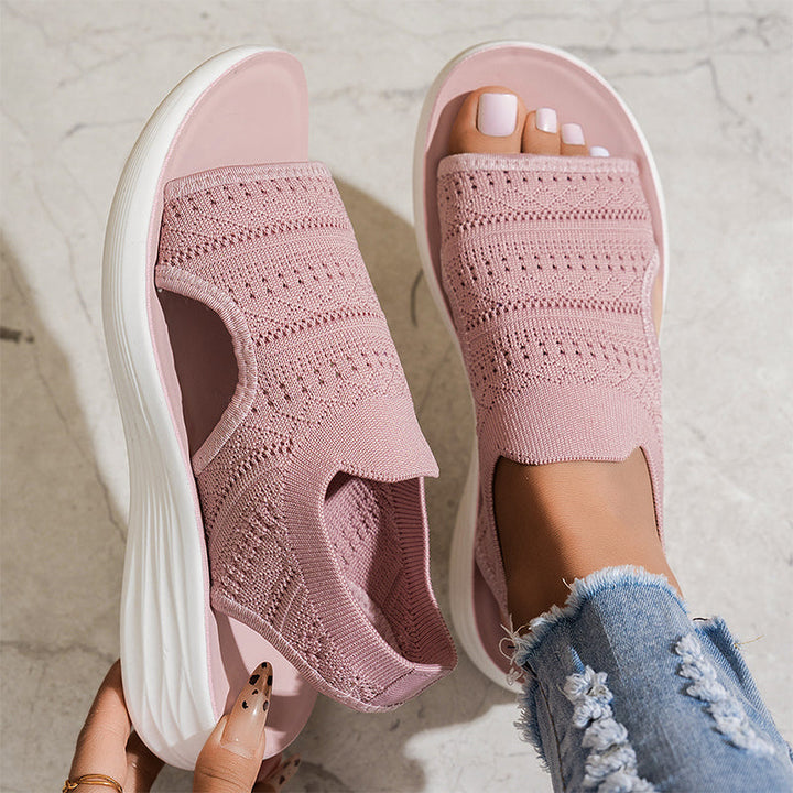 Leona - Comfort Platform Sandals