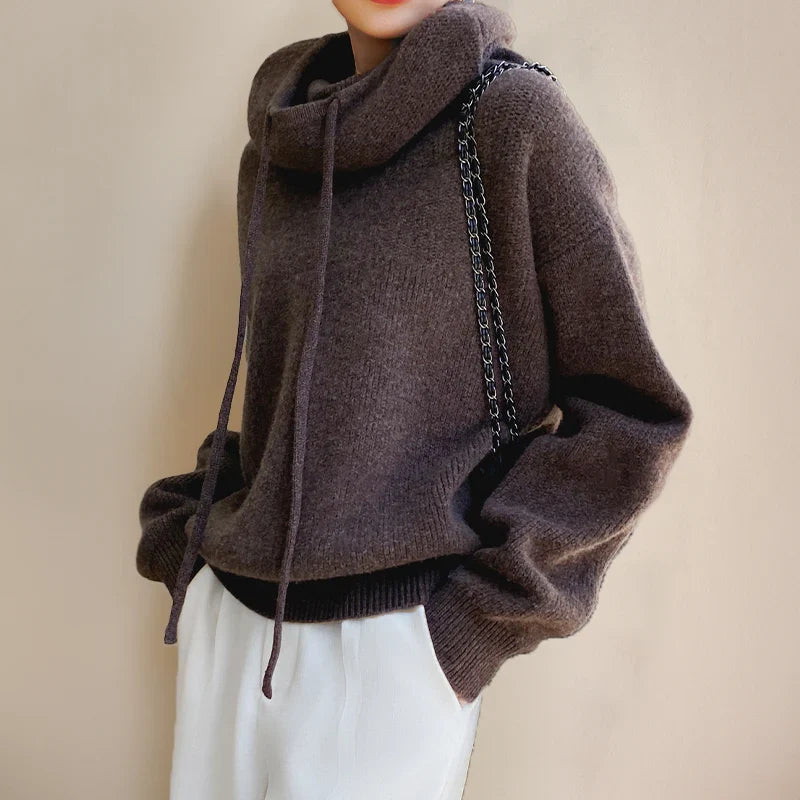 Stacey | Women's Oversized Hooded Sweater