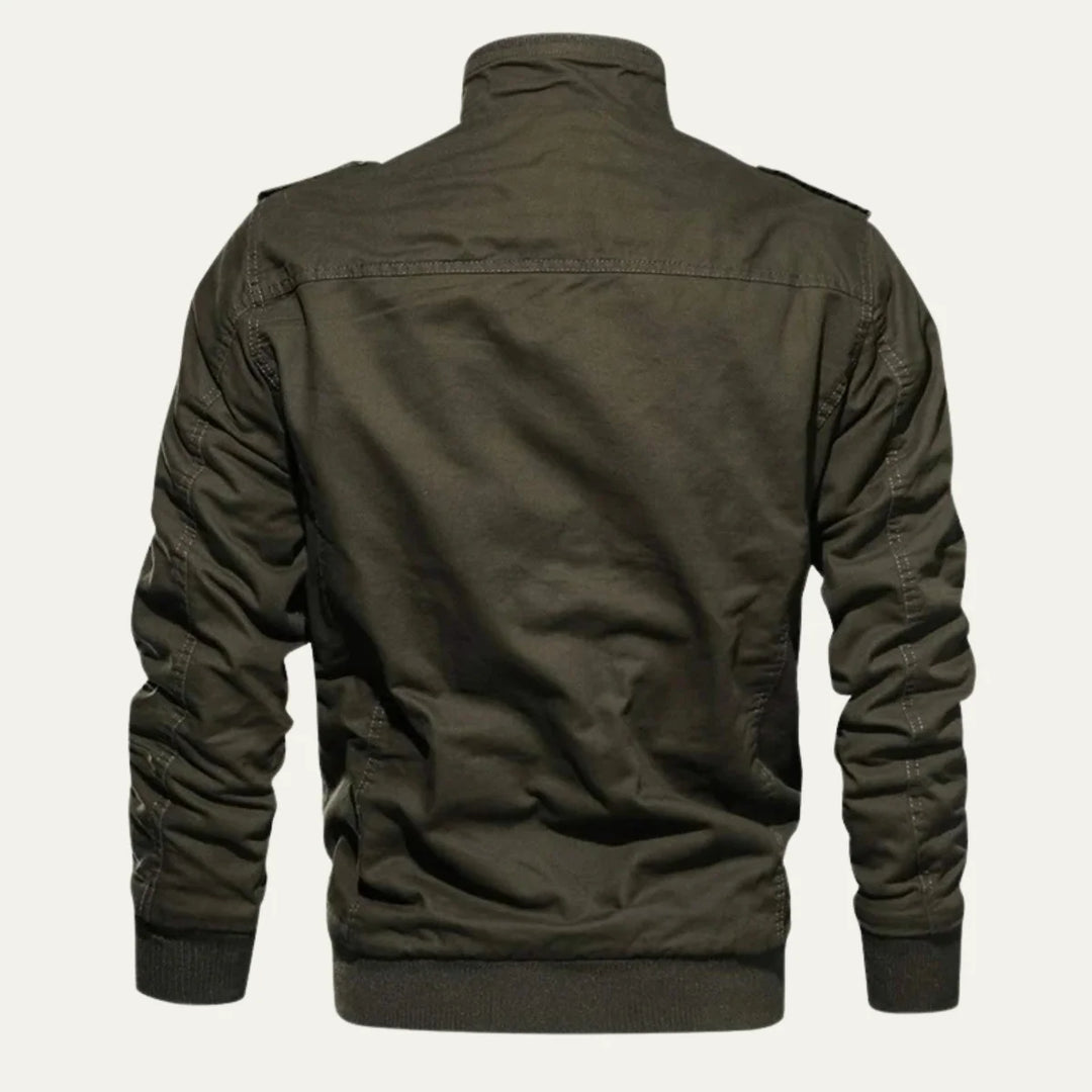 Stanley | Men's Fleece Lined Zip Up Military Winter Jacket