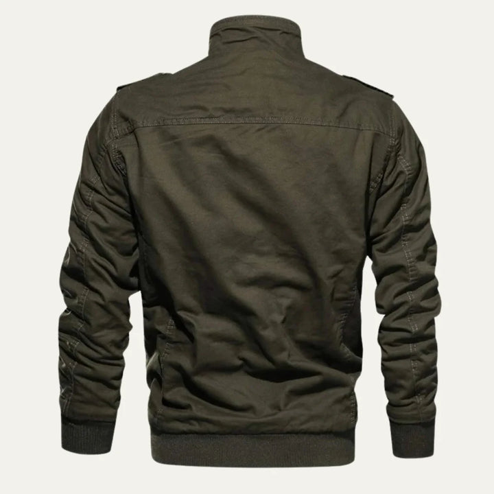 Stanley | Men's Fleece Lined Zip Up Military Winter Jacket