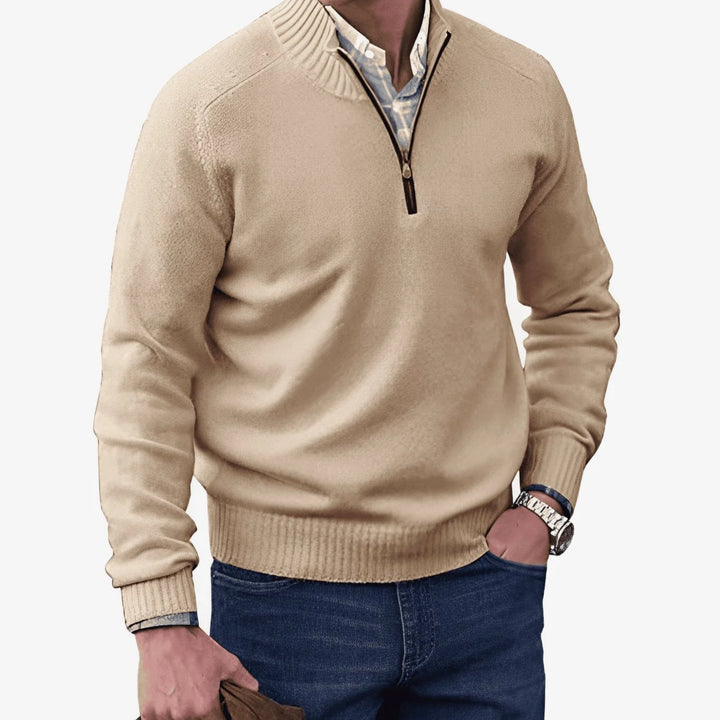 Stephane | Men's Half-Zip Jumper
