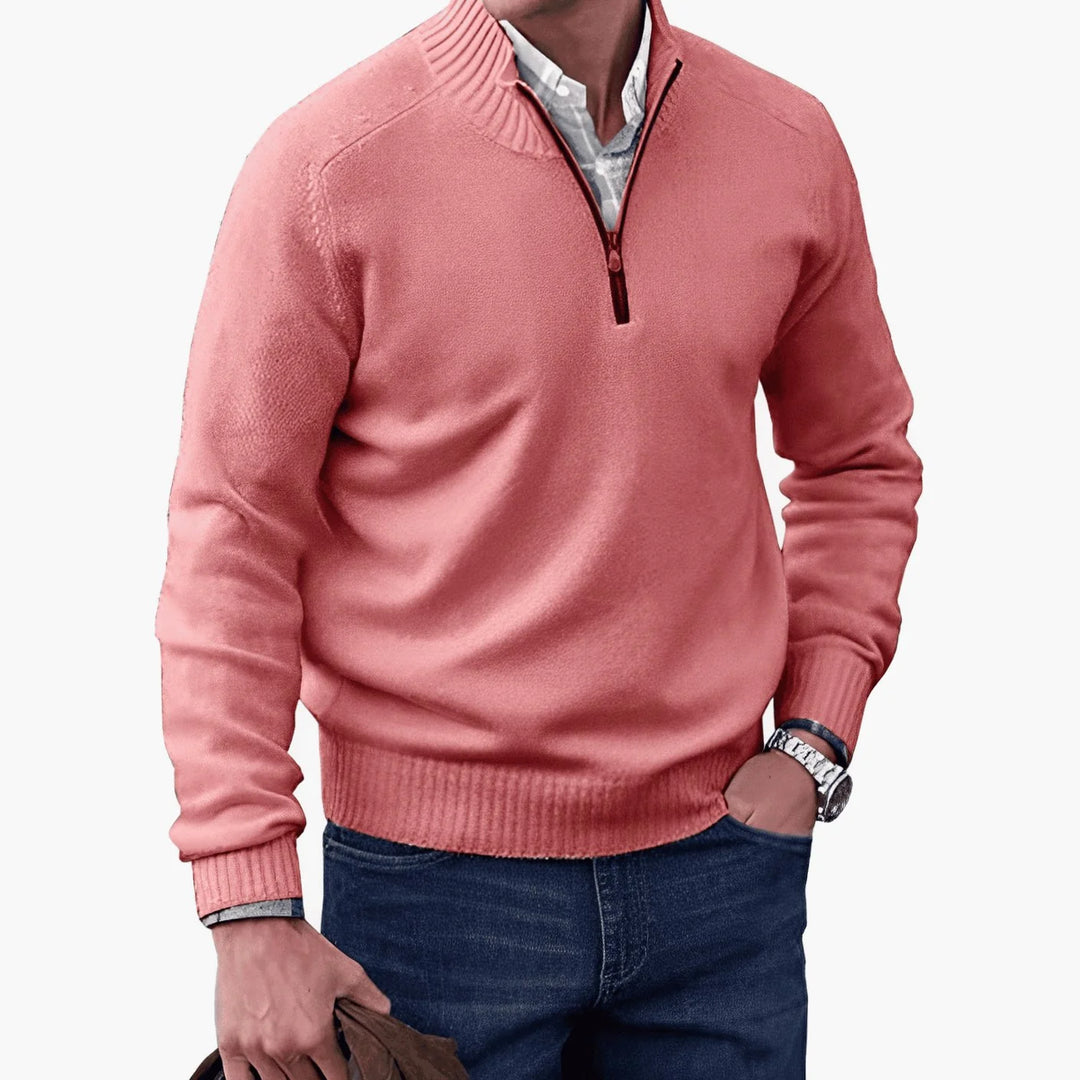 Stephane | Men's Half-Zip Jumper