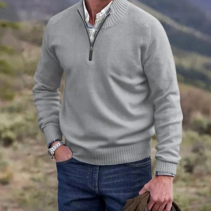Stephane | Men's Half-Zip Jumper