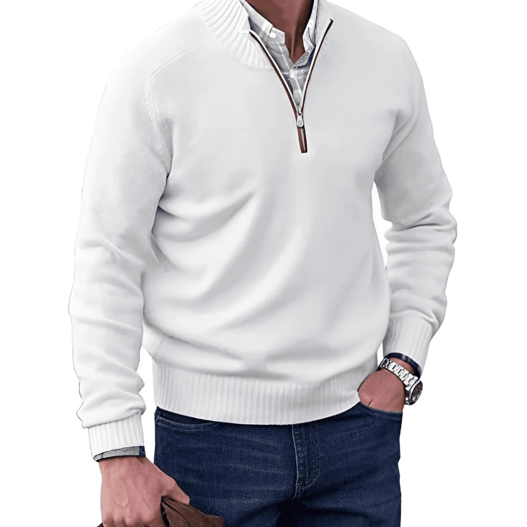 Stephane | Men's Half-Zip Jumper