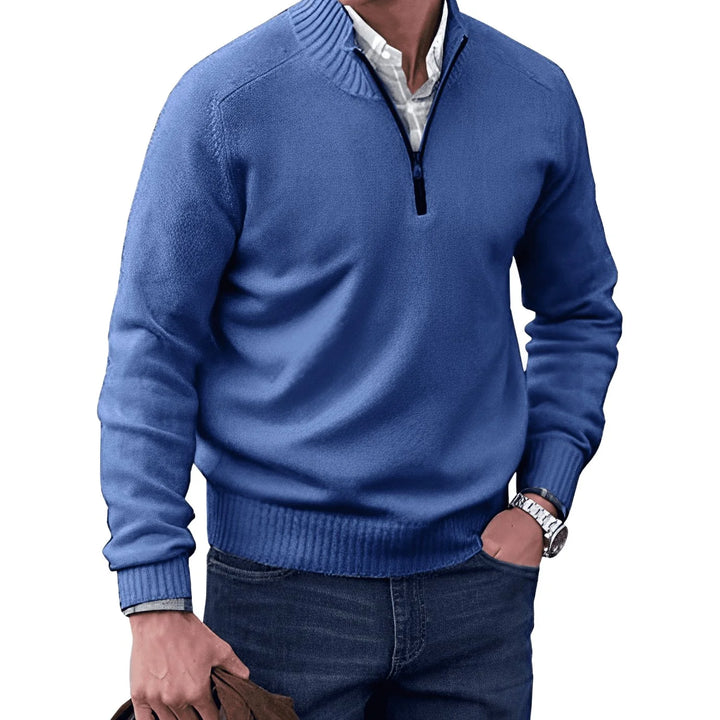Stephane | Men's Half-Zip Jumper