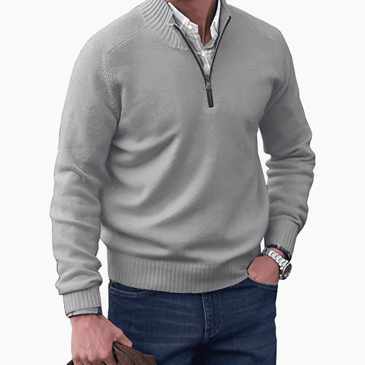 Stephane | Men's Half-Zip Jumper