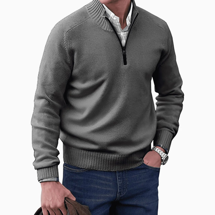 Stephane | Men's Half-Zip Jumper