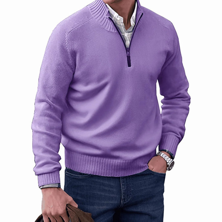 Stephane | Men's Half-Zip Jumper