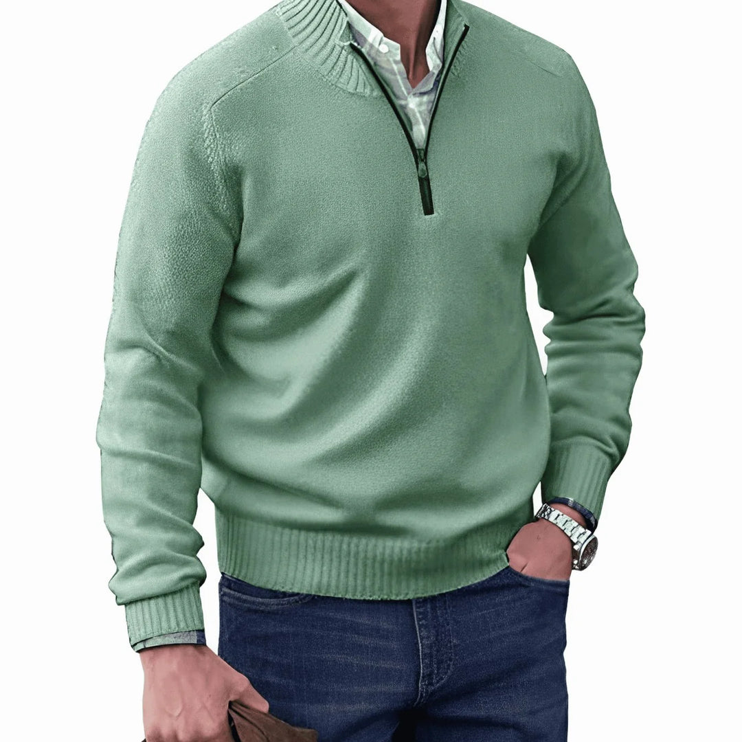 Stephane | Men's Half-Zip Jumper