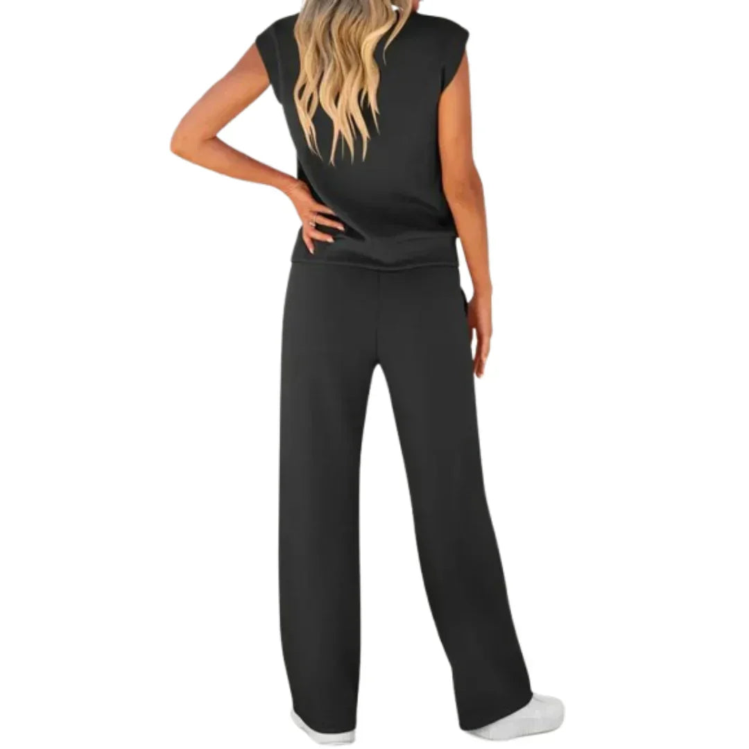 Sylvie | Women's Sleeveless Two-Piece Set