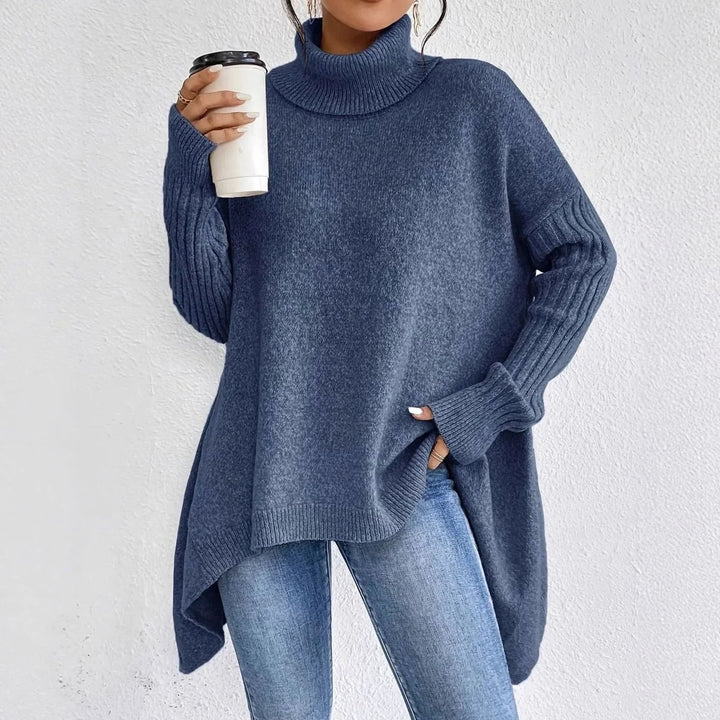 Tanya | Women's Oversized Turtleneck Sweater