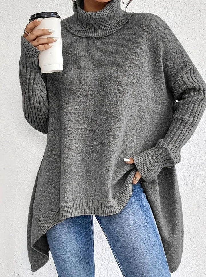 Tanya | Women's Oversized Turtleneck Sweater