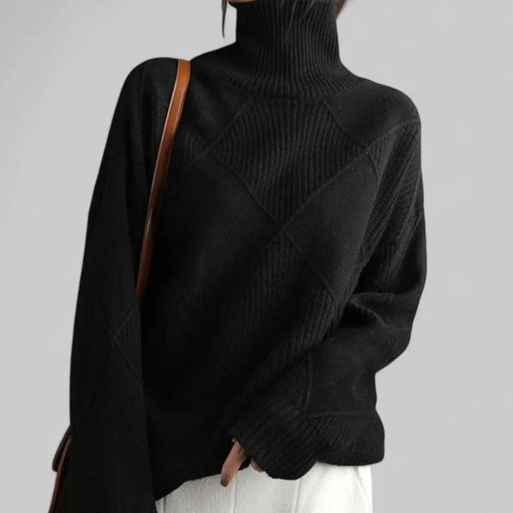 Taryn | Women's Oversized Turtleneck Jumper