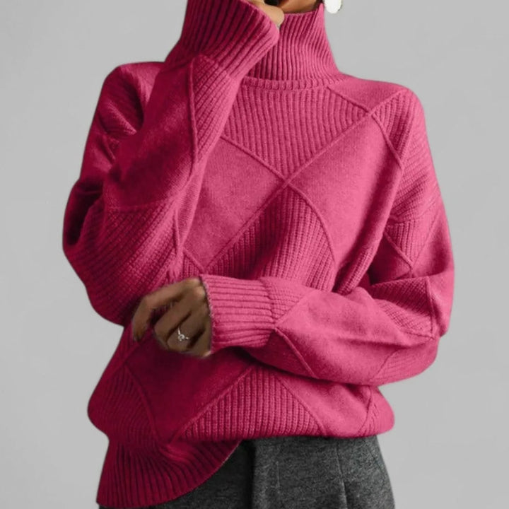 Taryn | Women's Oversized Turtleneck Jumper