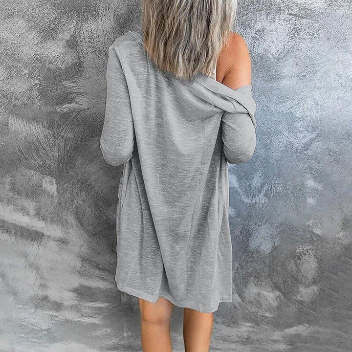 Tessa | Women's Longline Button-Front Cardigan