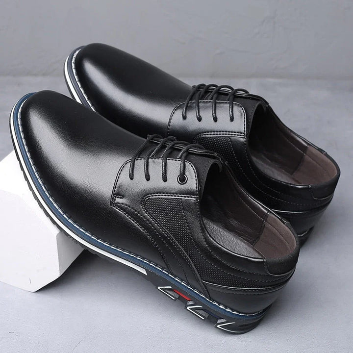 Tom | Men's Lace Up Round Toe Casual Dress Shoes
