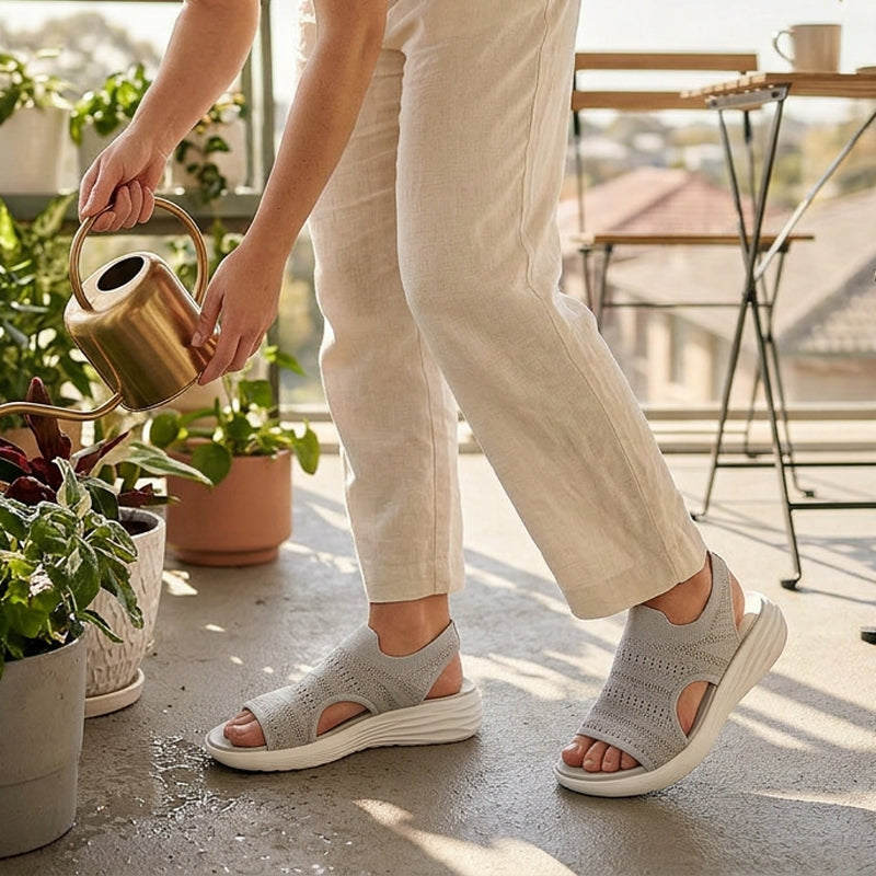 Leona - Comfort Platform Sandals