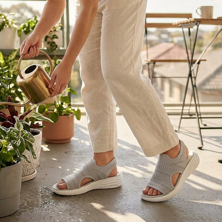 Leona - Comfort Platform Sandals