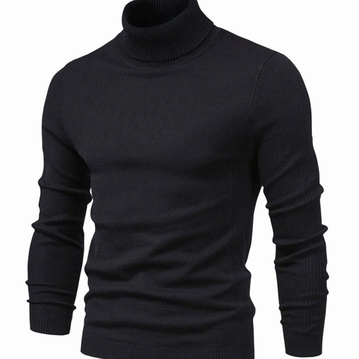 Travis | Men's Turtleneck Knit Sweater