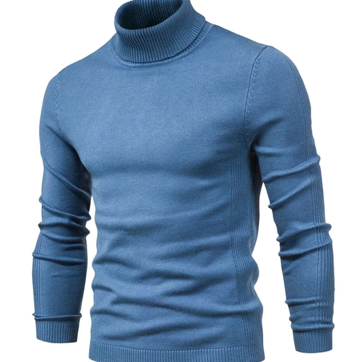 Travis | Men's Turtleneck Knit Sweater