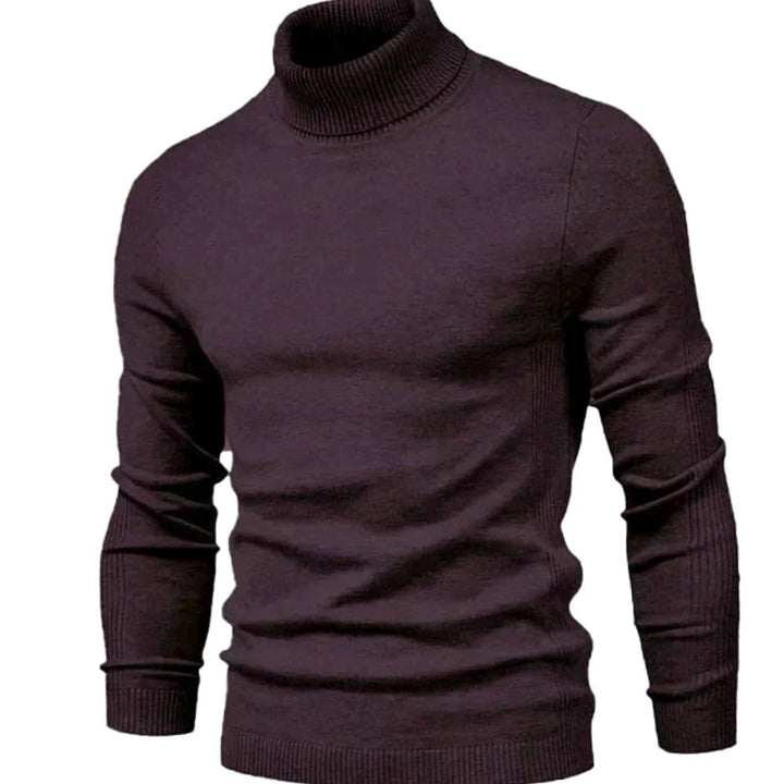 Travis | Men's Turtleneck Knit Sweater