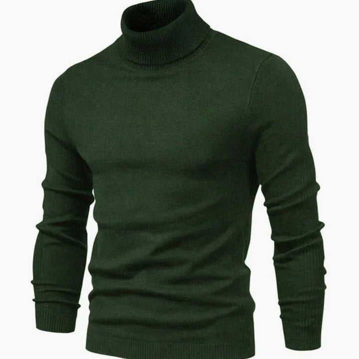 Travis | Men's Turtleneck Knit Sweater