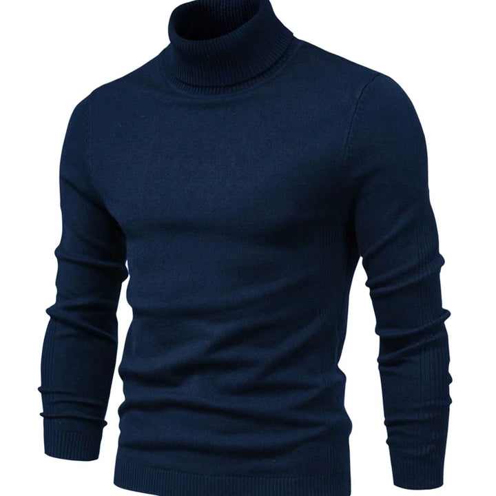 Travis | Men's Turtleneck Knit Sweater
