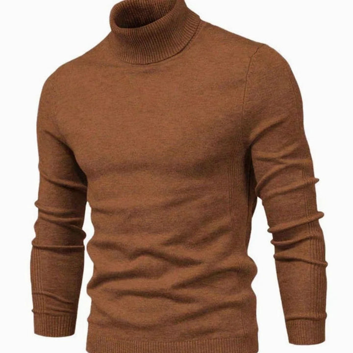 Travis | Men's Turtleneck Knit Sweater