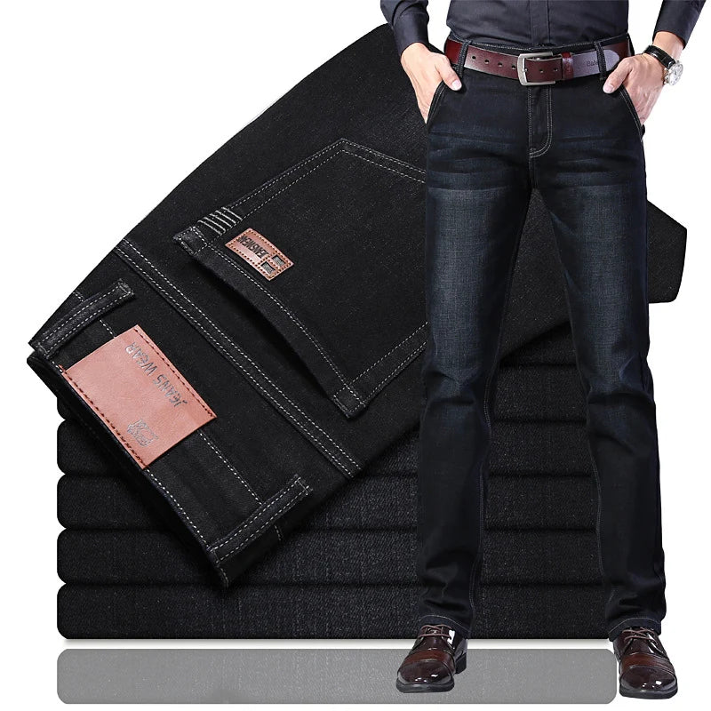 Tyler | Men's Straight-Leg Washed Jeans