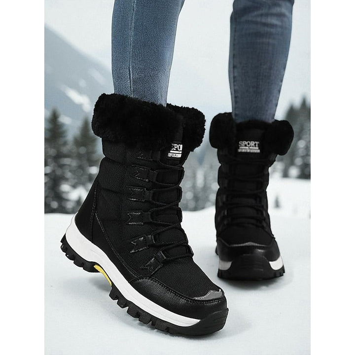 Greta | Cozy Lace-Up Winter Boots
