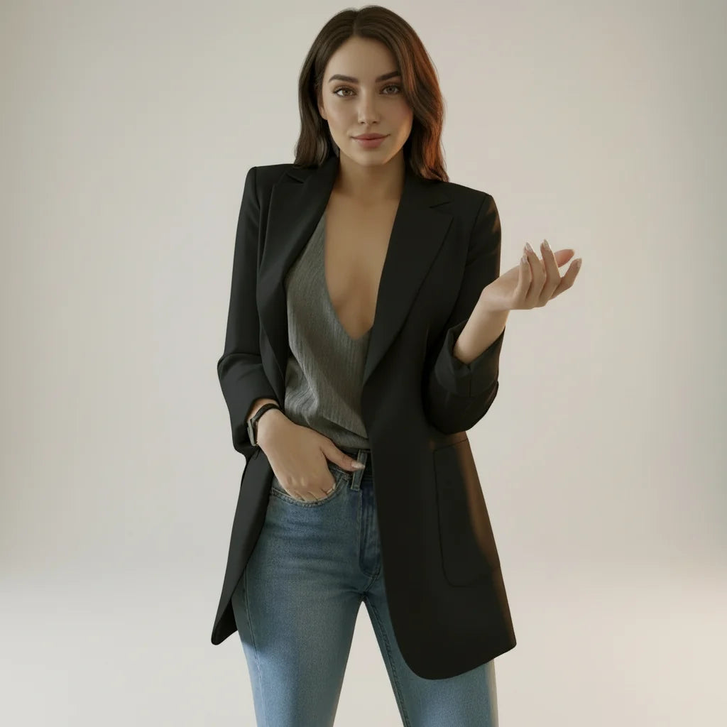 Verity | Women's Tailored Single Button Blazer