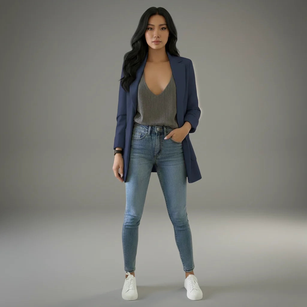 Verity | Women's Tailored Single Button Blazer