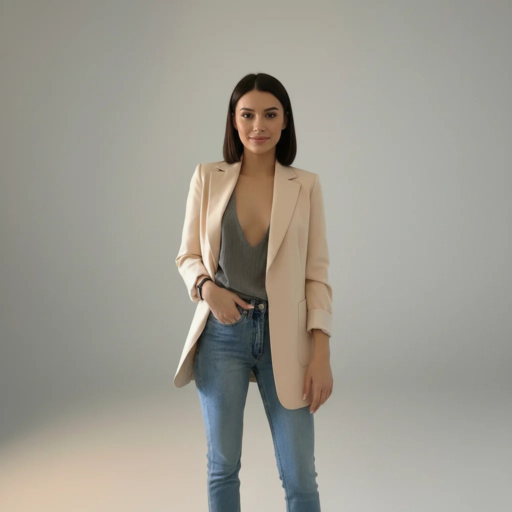 Verity | Women's Tailored Single Button Blazer