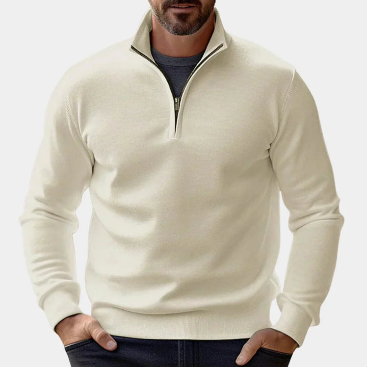 Vernon | Men's Classic Full Zip Sweater