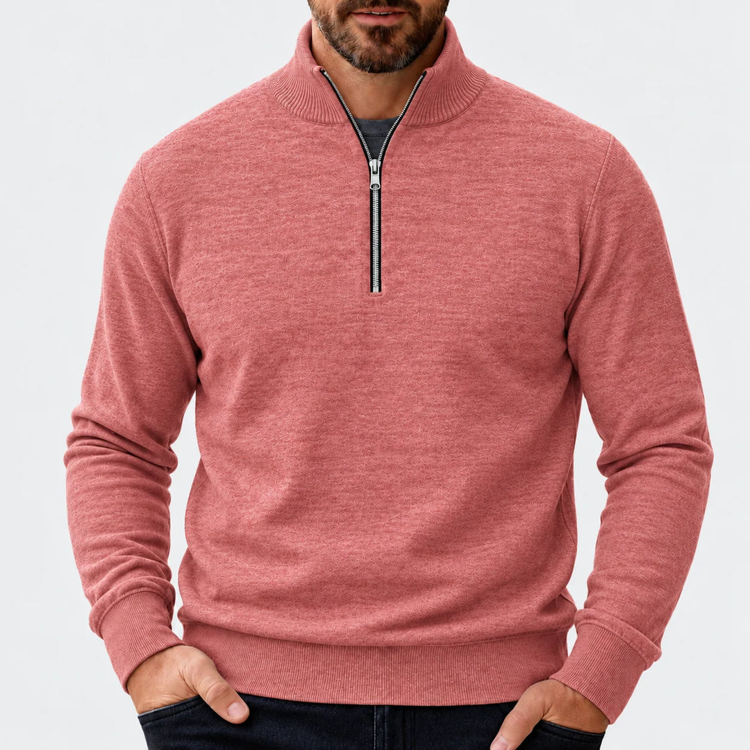 Vernon | Men's Classic Full Zip Sweater