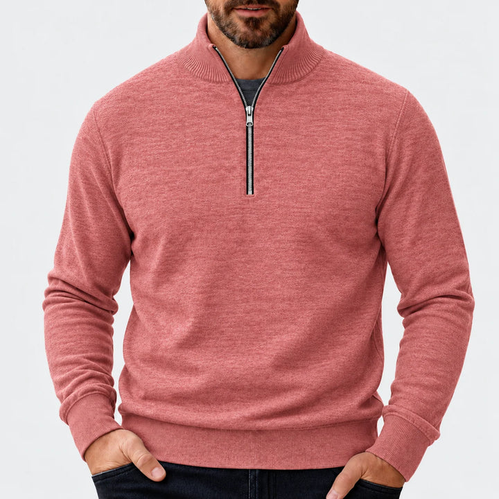 Vernon | Men's Classic Full Zip Sweater