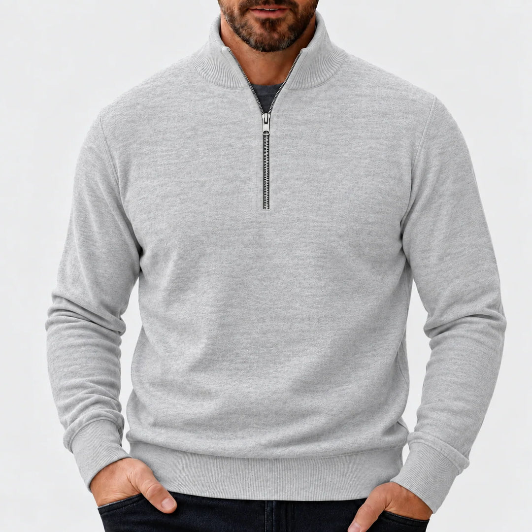 Vernon | Men's Classic Full Zip Sweater