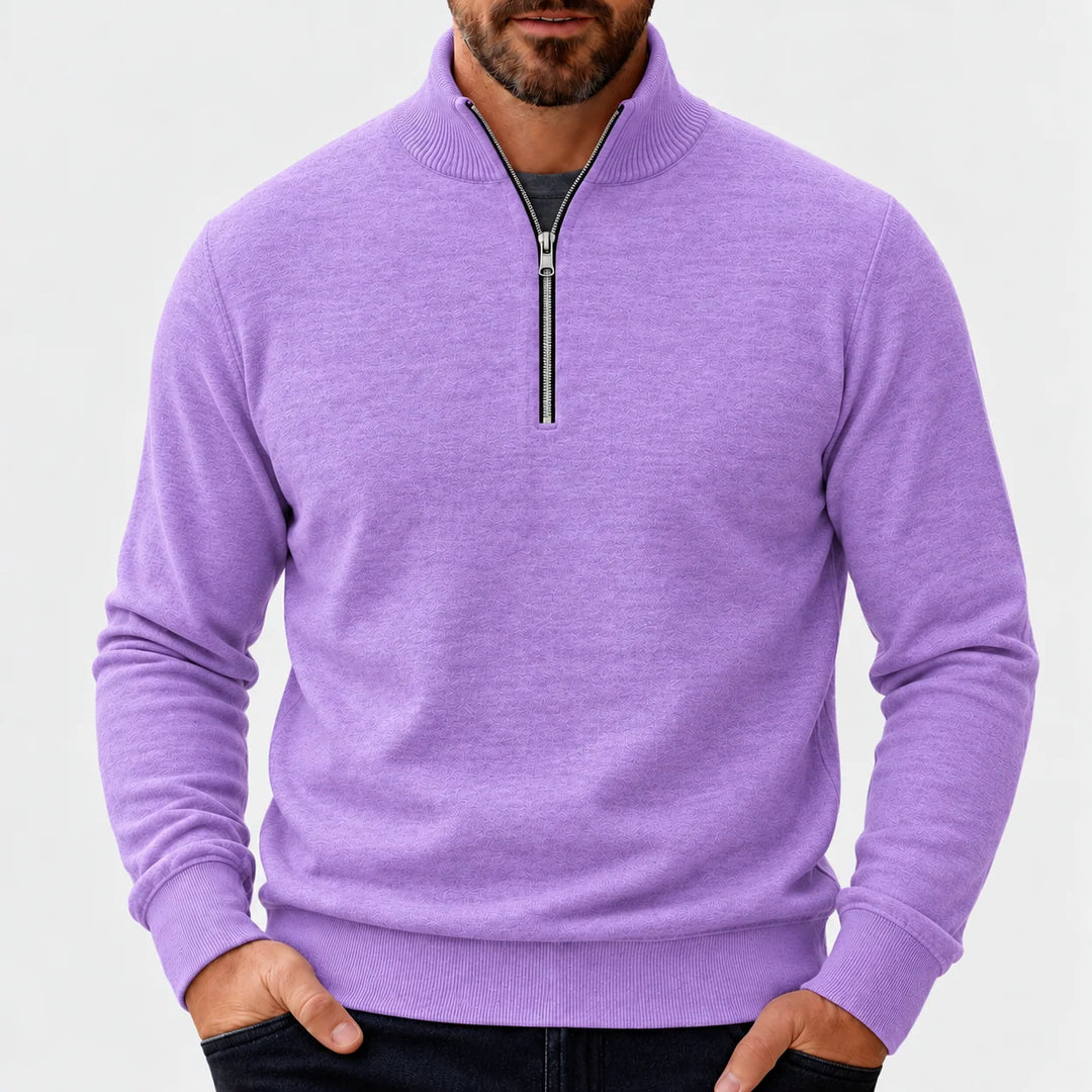 Vernon | Men's Classic Full Zip Sweater
