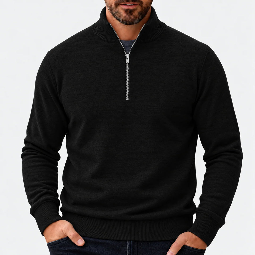 Vernon | Men's Classic Full Zip Sweater