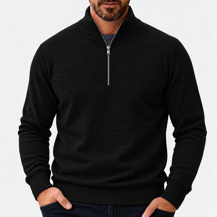 Vernon | Men's Classic Full Zip Sweater