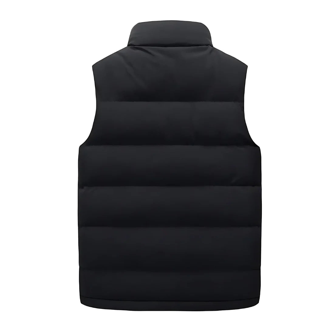 Vince | Men's Stand Collar Quilted Puffer Vest