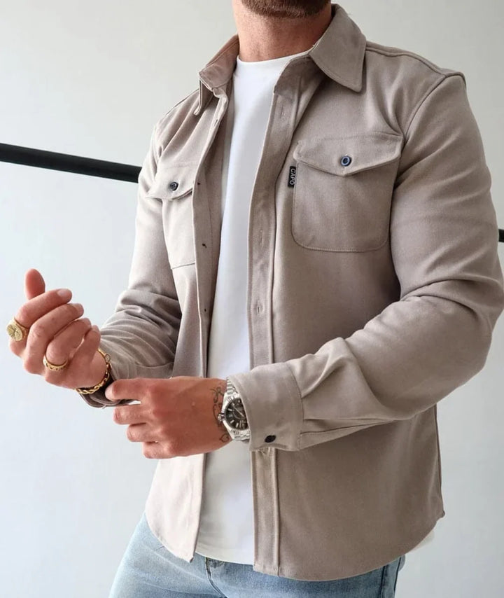 William | Men's Relaxed-Fit Overshirt Jacket