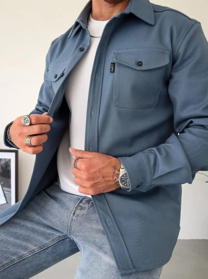 William | Men's Relaxed-Fit Overshirt Jacket