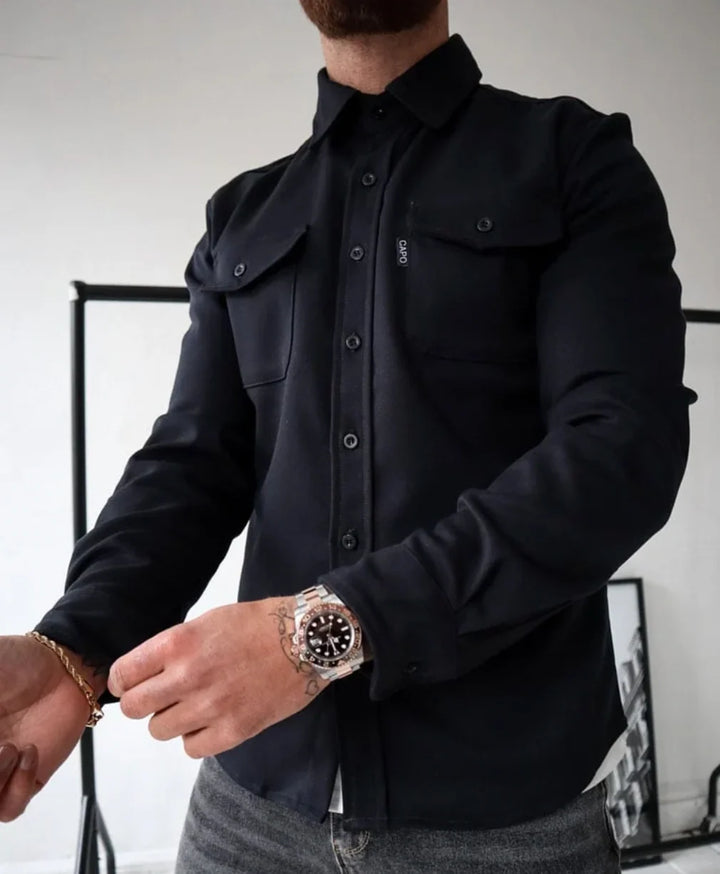 William | Men's Relaxed-Fit Overshirt Jacket