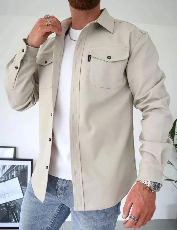 William | Men's Relaxed-Fit Overshirt Jacket